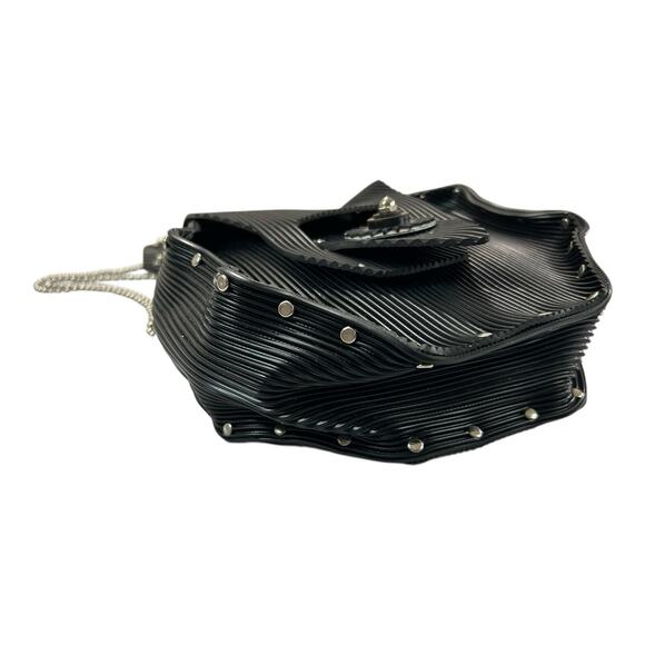 Gloria Gerber Embossed Stainless Steel Rubber Handbag Purse Handmade Boutique - Picture 6 of 15